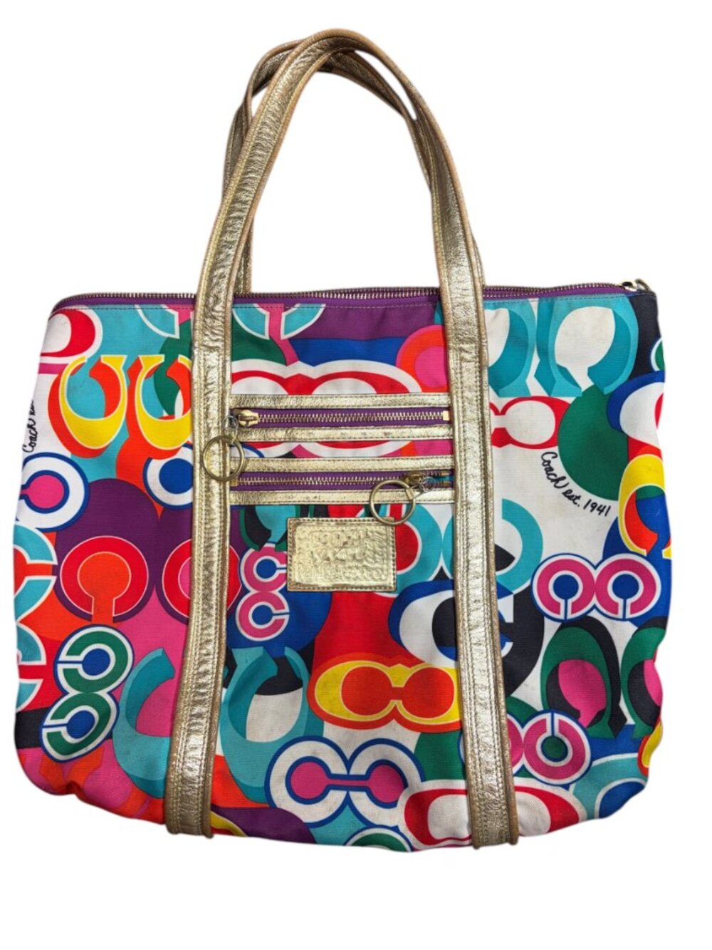 COACH POPPY PRELOVED REHAB BAG